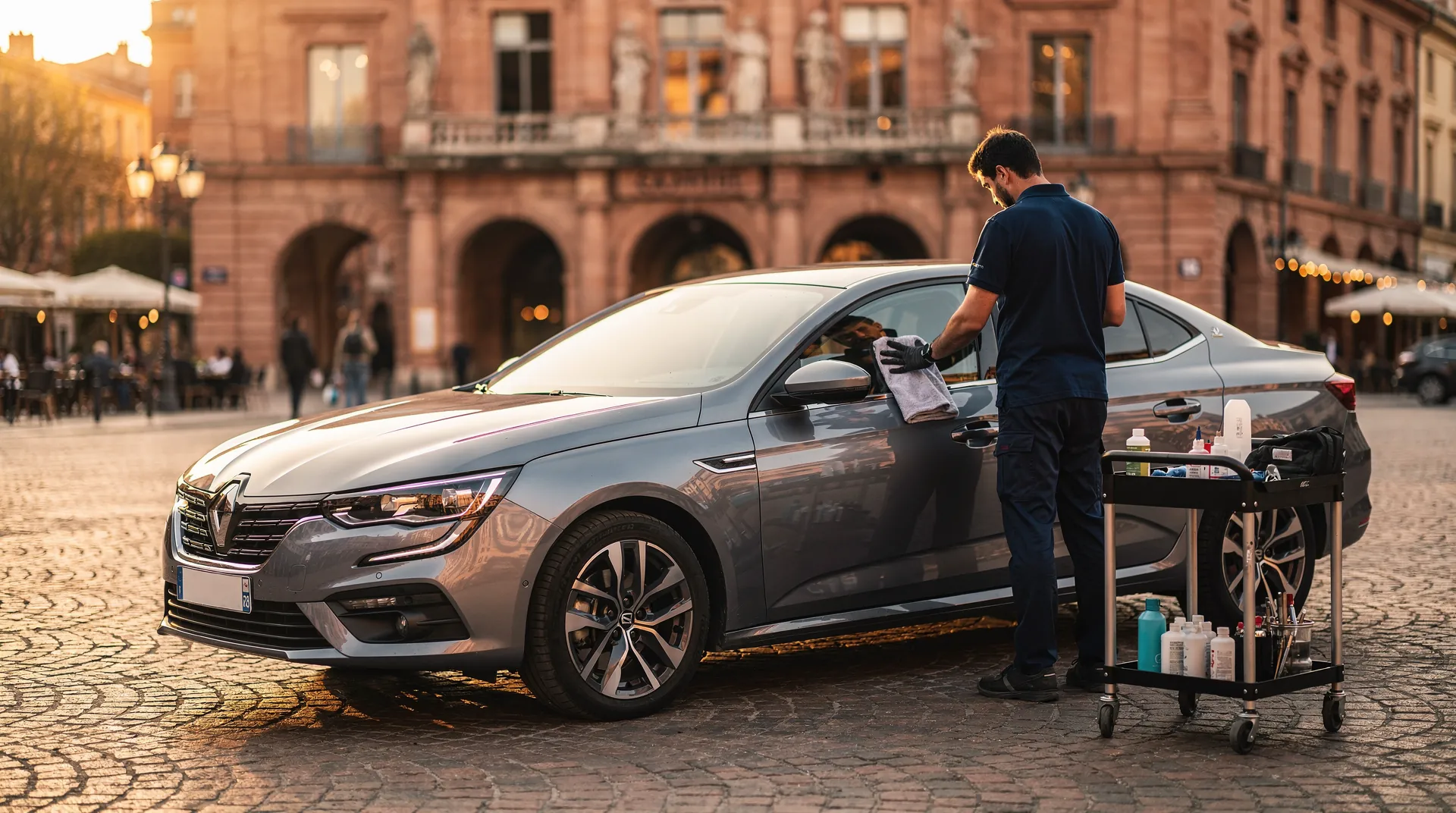 Lavage voiture à domicile dans le centre de Toulouse